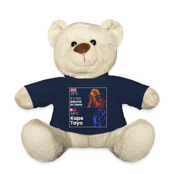 Kape Tayo Kaffeedesign für stolze Pinoys - Teddy - French Navy - Vorne