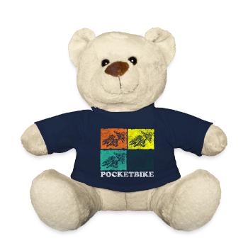 Bike Track Trail Hobby - Teddy Bear - french navy - Front
