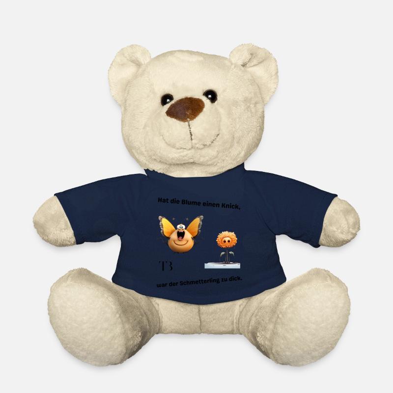 Dicker Schmetterling - Teddy - French Navy