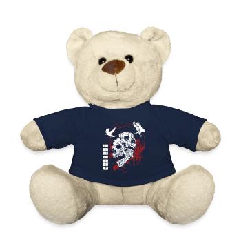Style Polka Shirt - Teddy Bear - french navy - Front