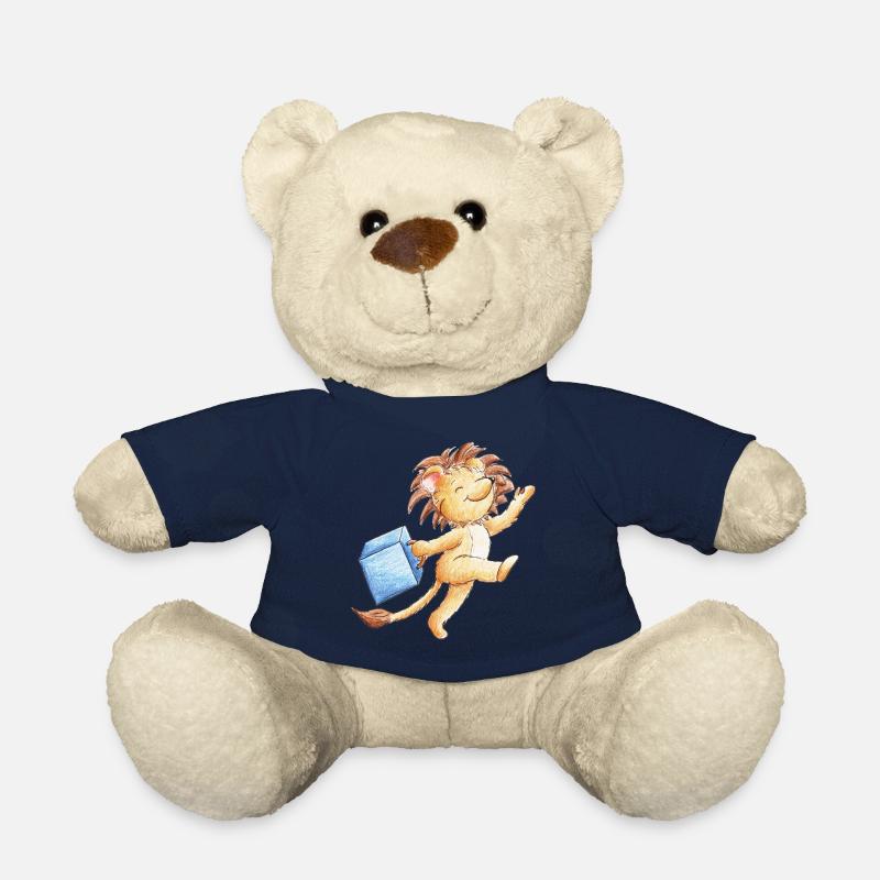 Valise - Nounours - bleu marine