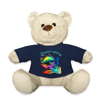 Geist des Ozeans. Bunte Fische - Teddy - French Navy - Vorne