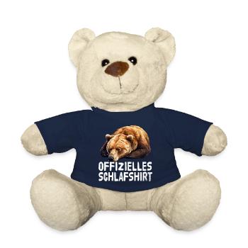 Chemise de sommeil officielle Ours - Nounours - bleu marine - Devant