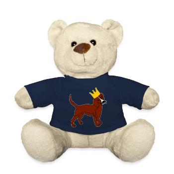 Roi Chien Maître Maître De la Couronne - Nounours - bleu marine - Devant