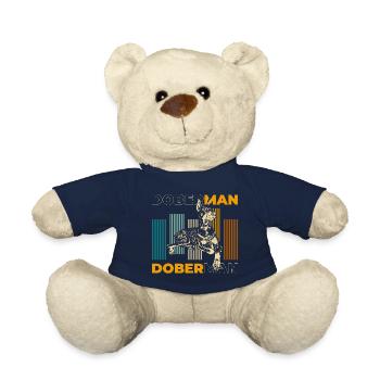 Doberman Pedigree Dog Training - Teddy Bear - french navy - Front