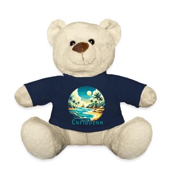Karibik Urlaub Amerikanischer Strand - Teddy - French Navy - Vorne