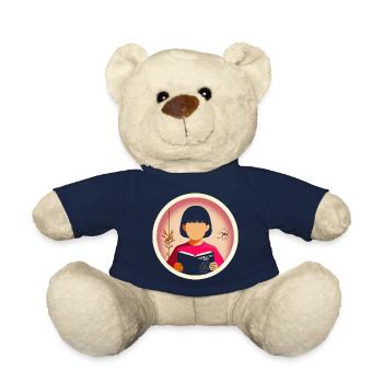 L’aventure du jeune lecteur - Nounours - bleu marine - Devant