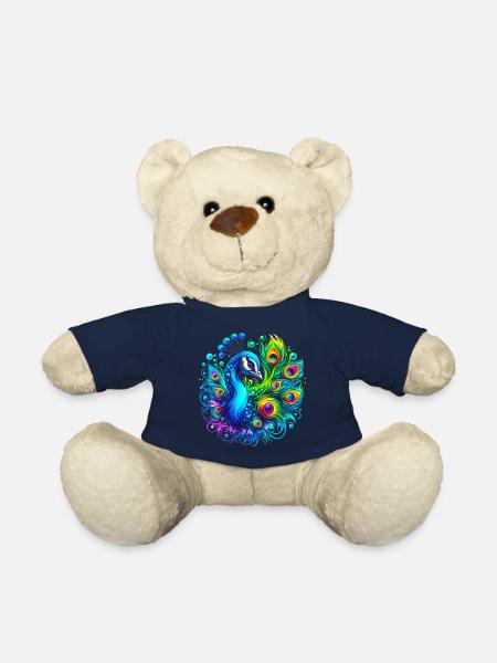 Paon - Nounours - bleu marine