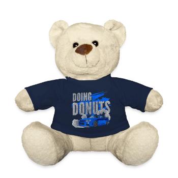 Drifting Motorsport Vehicle Driver - Teddy Bear - french navy - Front