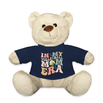 In My Volleyball Mom Era - Groovy Volleyball - Teddy Bear - french navy - Front