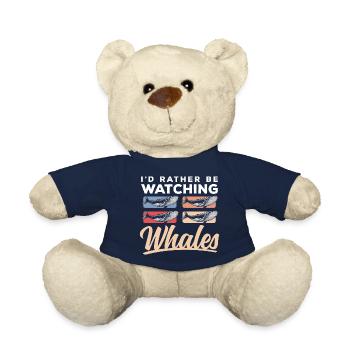Sea Fish Animal Welfare - Teddy Bear - french navy - Front