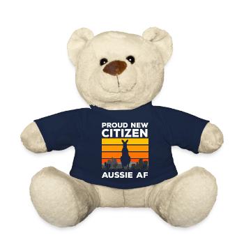Flag Sydney - Teddy Bear - french navy - Front