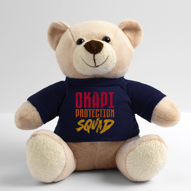 okapi protection squad Design for a animal lover Teddy