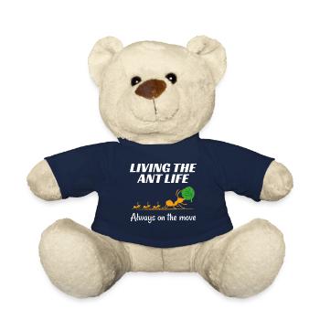 Ant Keeper Ant Lover Entomologist Insect Collector - Teddy Bear - french navy - Front