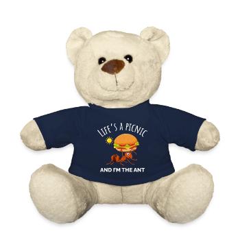 Ant Keeper Ant Lover Entomologist Insect Collector - Teddy Bear - french navy - Front