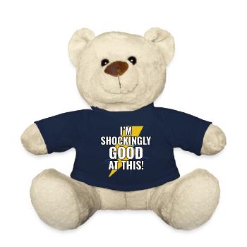 Elektriker Humor Elektrotechniker Ingenieur - Teddy - French Navy - Vorne
