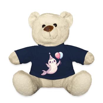 Robbe Tier Geburtstag Comic - Teddy - French Navy - Vorne