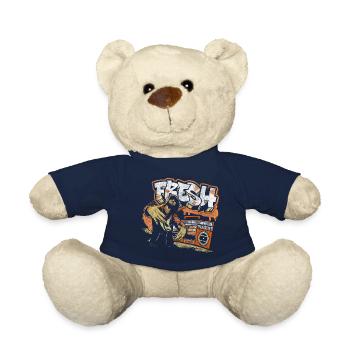 Graffiti Art Streetwear Unique - Teddy Bear - french navy - Front