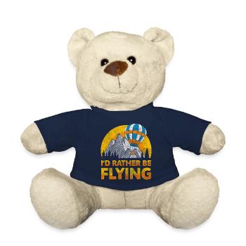 Ballon excitant chaud - Nounours - bleu marine - Devant