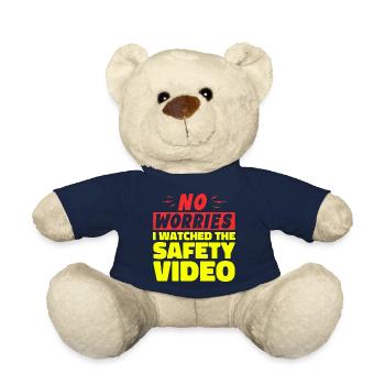 Keine Sorge, ich habe mir das Sicherheitsvideo angesehen - Teddy - French Navy - Vorne