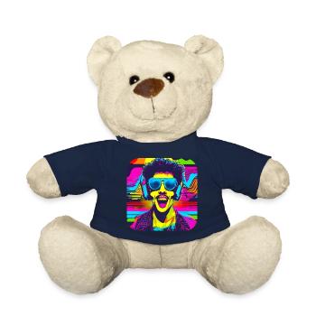 80er Party Vintage Mottoparty - Teddy - French Navy - Vorne