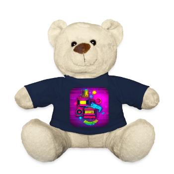 80er Party Vintage Mottoparty - Teddy - French Navy - Vorne