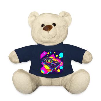 80er Party Vintage Mottoparty - Teddy - French Navy - Vorne