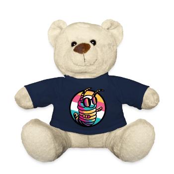 Wurm Cool Comic - Teddy Bear - french navy - Front