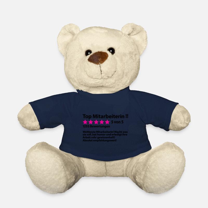 Mitarbeiterin Kollegin Abschiedsgeschenk Abschied - Teddy - French Navy