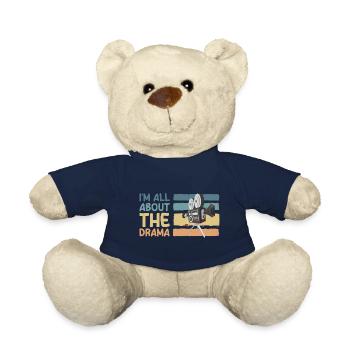 Theater Stage Mask Broadway - Teddy Bear - french navy - Front