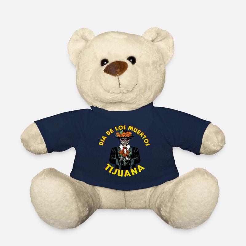 Dia de los muertos Tijuana Vintage Design - Teddy - French Navy