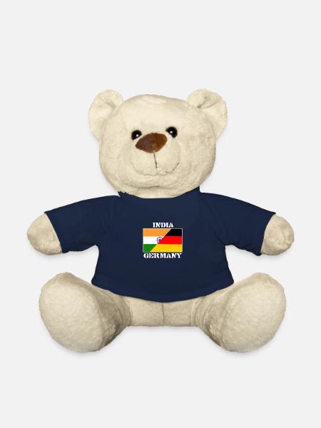Deutschland Indien Freundschaft,India Germany,flag - Teddy - French Navy