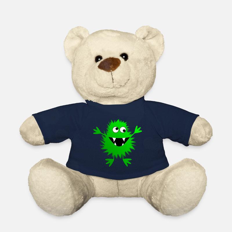 grünes Monster - Teddy - French Navy