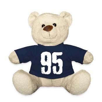 95 number jersey - Teddy Bear - french navy - Front