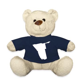 Namibia Landkarte Flagge - Teddy - French Navy - Vorne