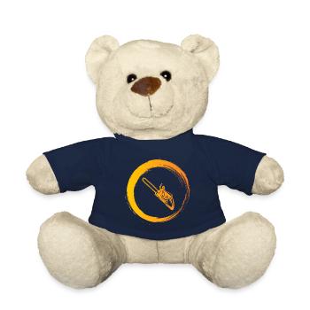 Sporty Hobby Leidenschaft Kettensäge - Teddy - French Navy - Vorne