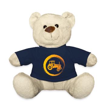 Sporty Hobby Leidenschaft Traktor - Teddy - French Navy - Vorne