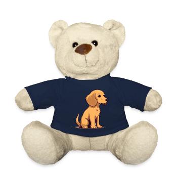Cute dog design for dog owners - Teddy Bear - french navy - Front