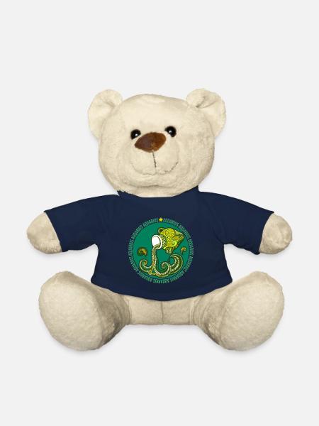 Verseau du zodiaque - Nounours - bleu marine