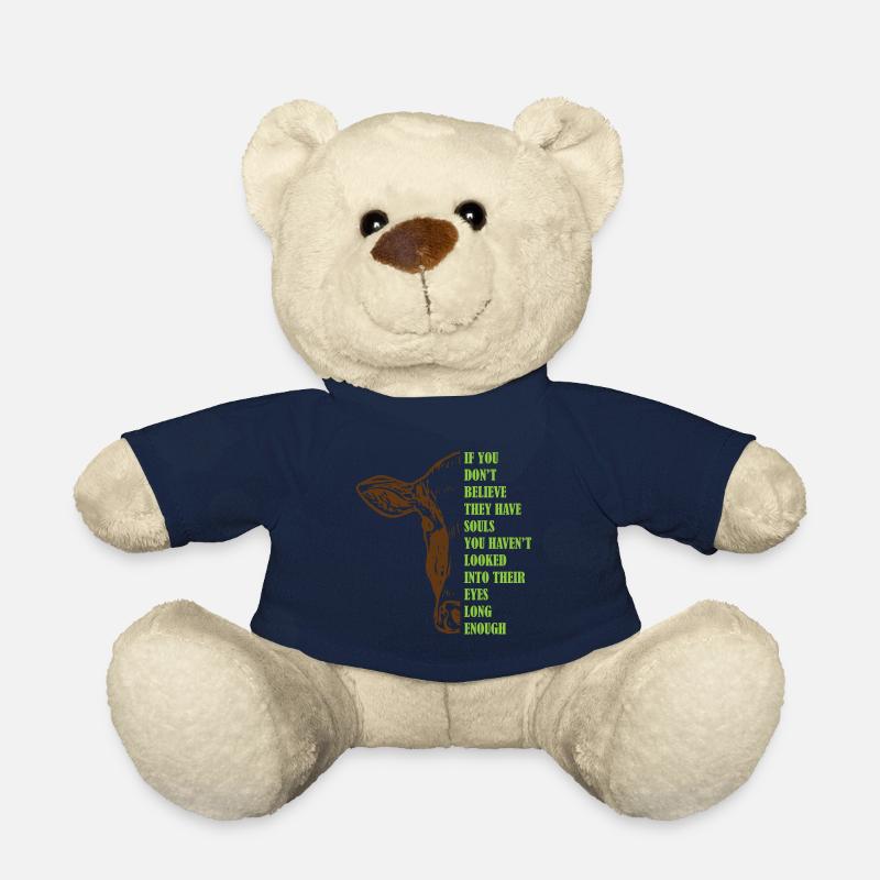 Animal rights Vegan Geschenk - Teddy - French Navy