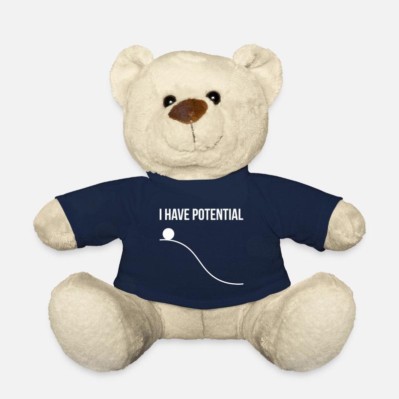 I have potential Lehrerin Geschenk Student Schule - Teddy - French Navy