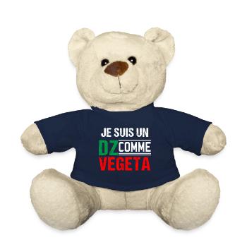 Algérie, DZ, je suis un dz, idée cadeau maghreb - Nounours - bleu marine - Devant