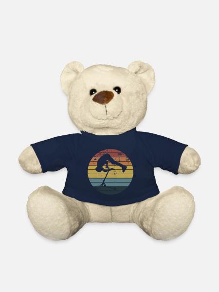 Vintage - Nounours - bleu marine