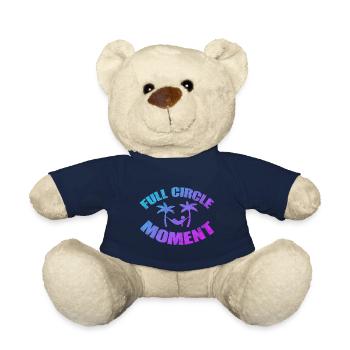 Full Circle Moment Palme Trash TV Design - Nounours - bleu marine - Devant