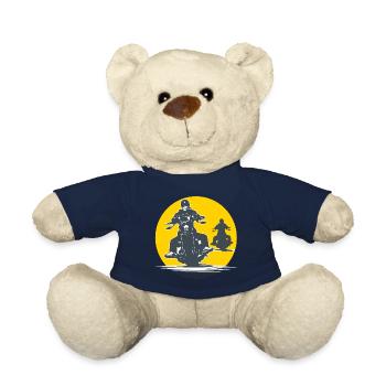 biker bike bike bike vintage papa papy biker - Teddy - French Navy - Vorne