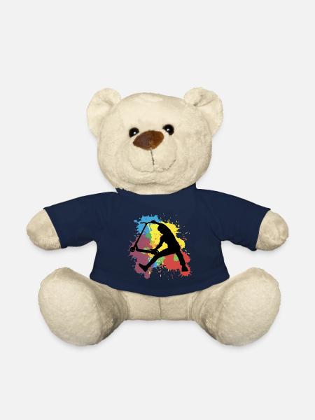 Abstract Finger - Nounours - bleu marine