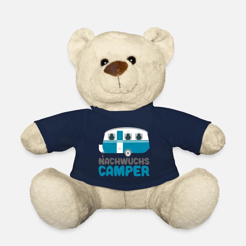 Nachwuchs Camper Camping Baby Jungen Kinder - Teddy - French Navy
