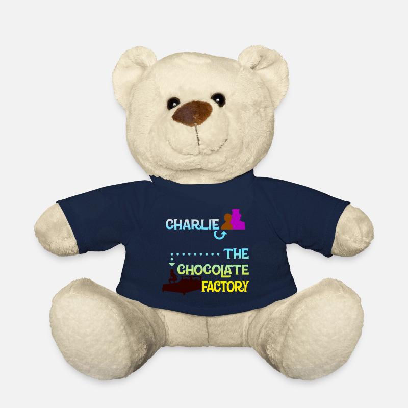 Charlie et l'étrange chocolaterie... - Nounours - bleu marine