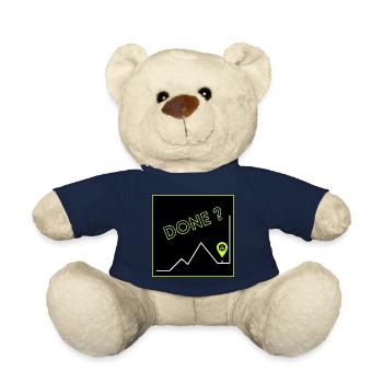 Hiking - Done? - Teddy Bear - french navy - Front