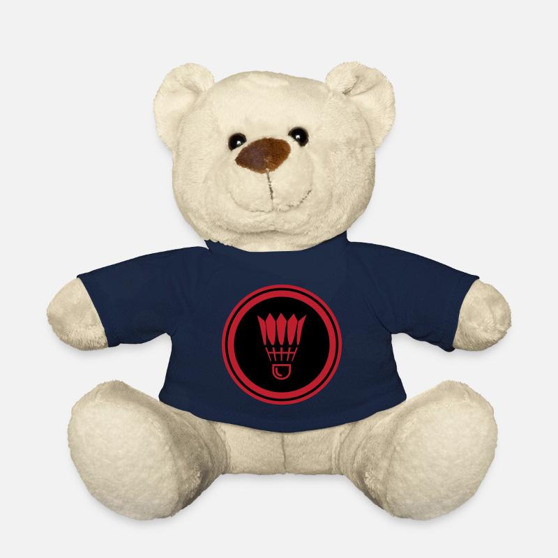 Badminton Symbol - Teddy - French Navy